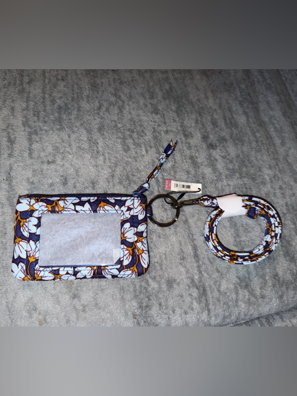 NWT Vera Bradley Zip ID Lanyard